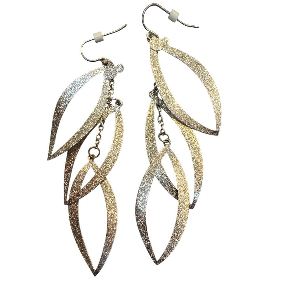 Mickey Mouse‎ Silver Dangle 3 in. Earrings